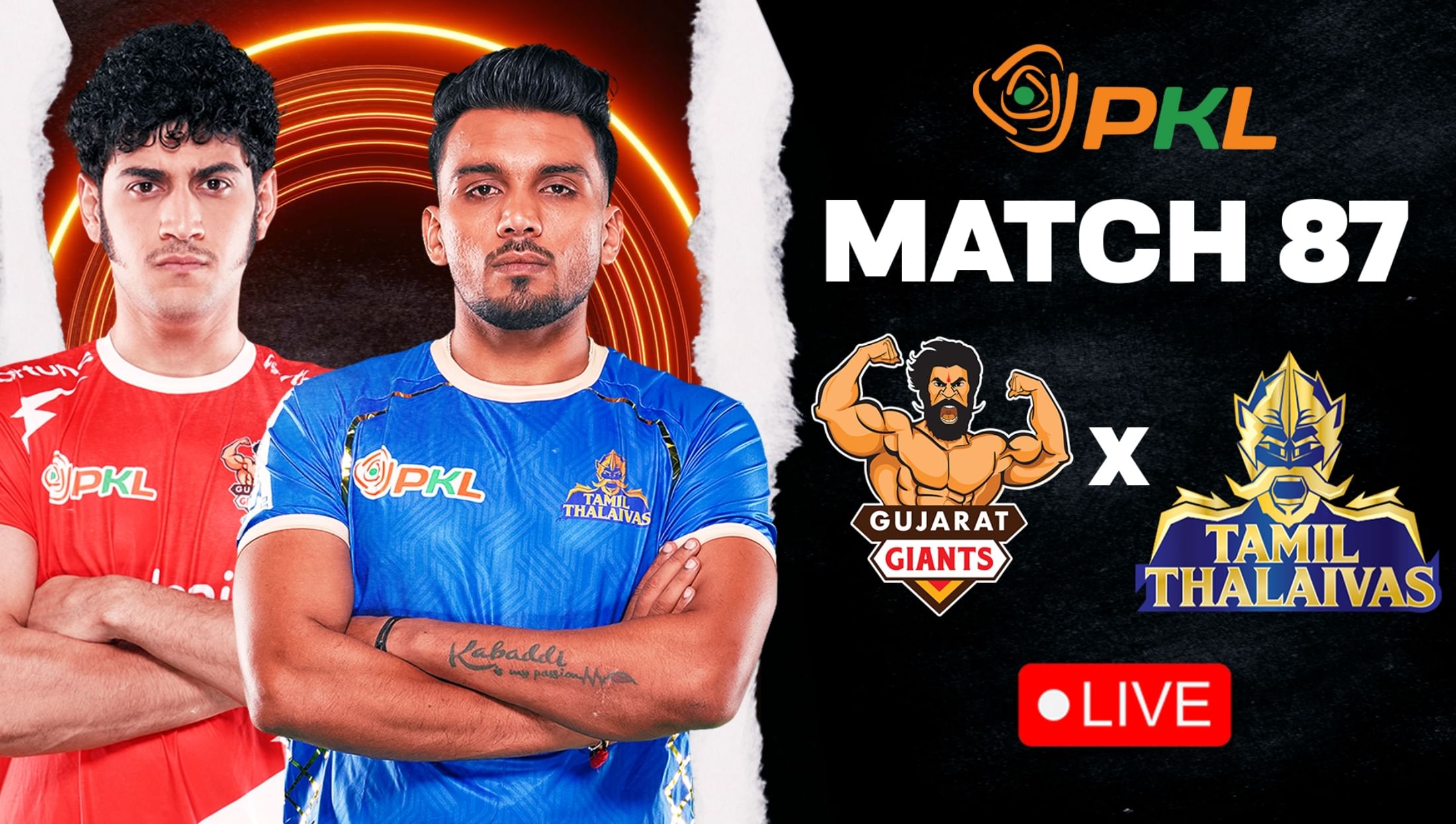 PKL 12: Where & how to watch Gujarat Giants vs Tamil Thalaivas, Match 87 of Pro Kabaddi 2025