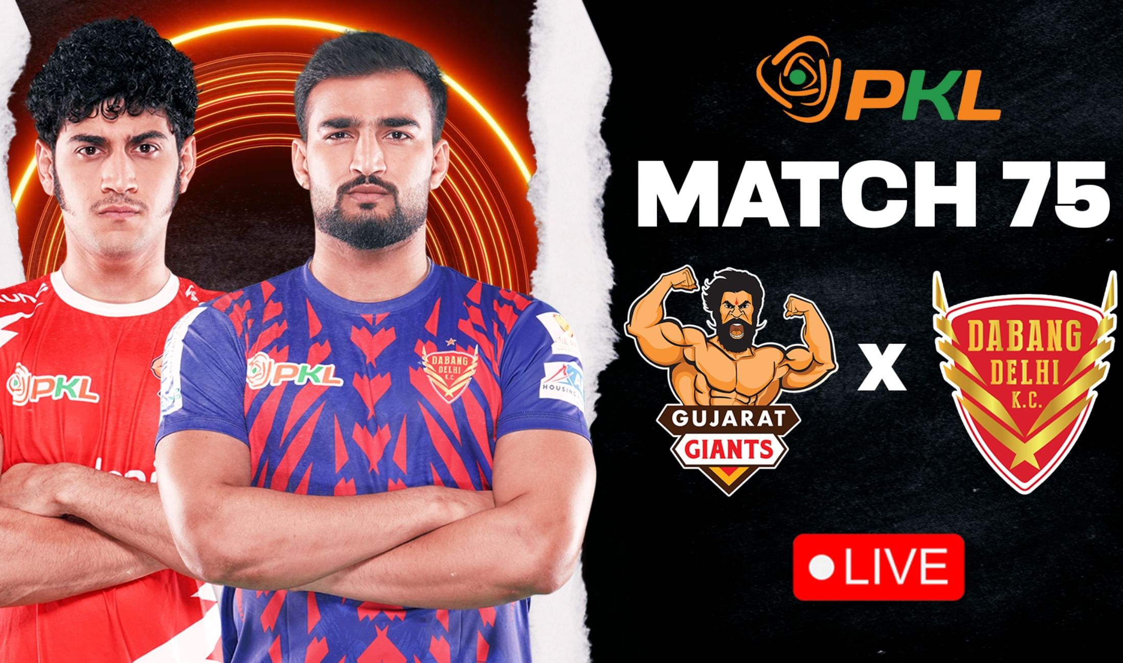PKL 12: Where & how to watch Gujarat Giants vs Dabang Delhi, Match 75 of Pro Kabaddi 2025