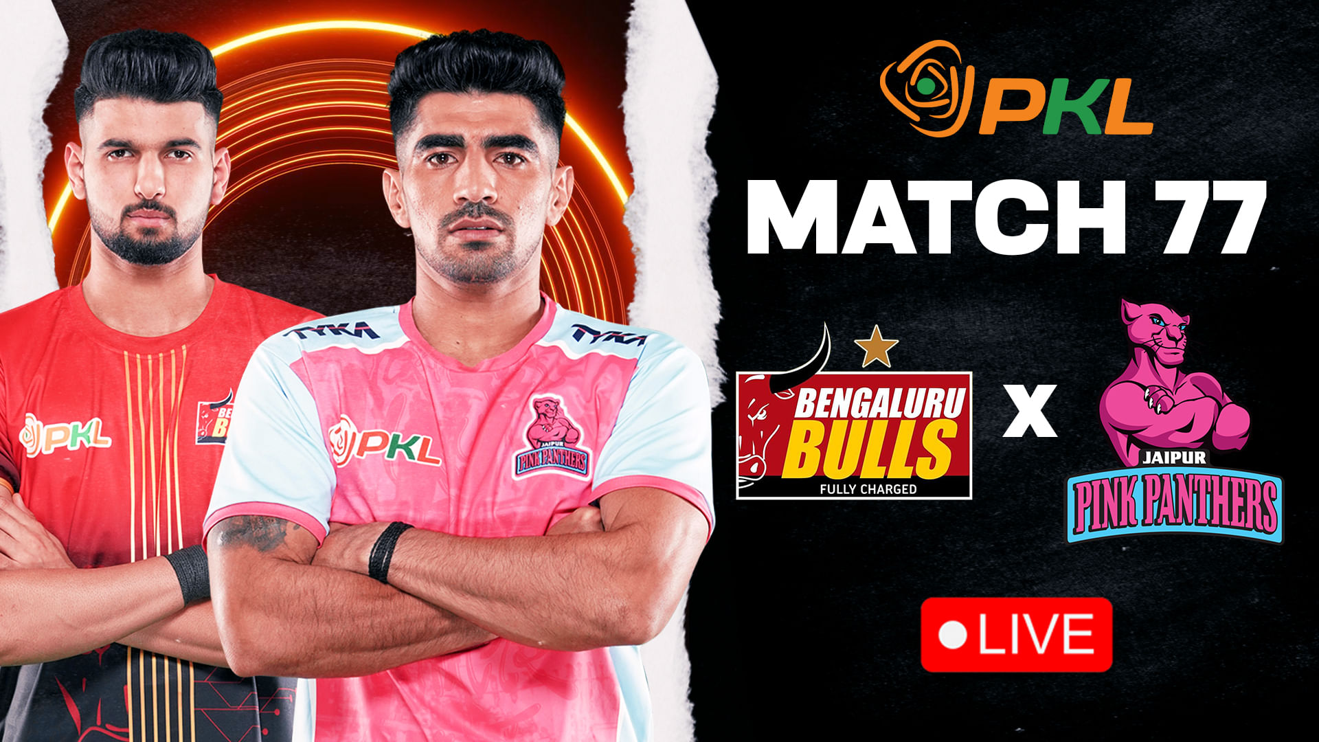 PKL 12 LIVE: Bengaluru Bulls vs Jaipur Pink | Tamil Thalaivas vs Puneri Paltan
