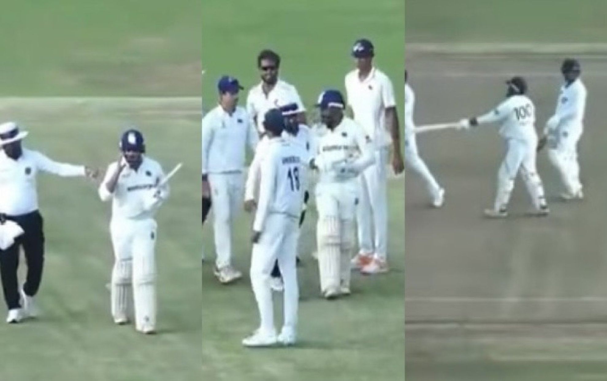 Prithvi Shaw fight with Musheer Khan