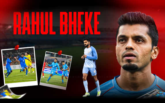 Rahul Bheke Indian football team