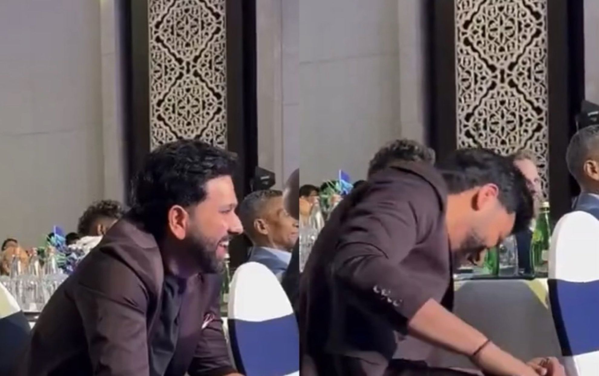 Rohit Sharma laughter