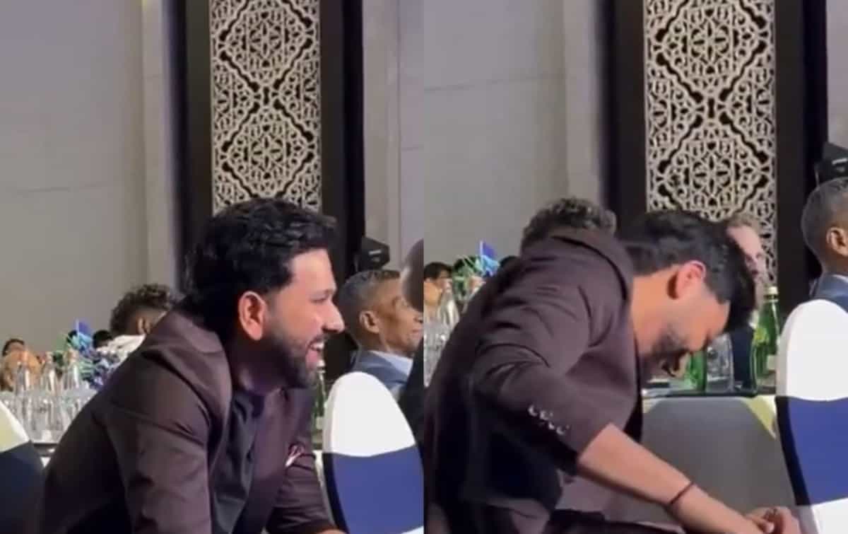 Rohit Sharma laughter