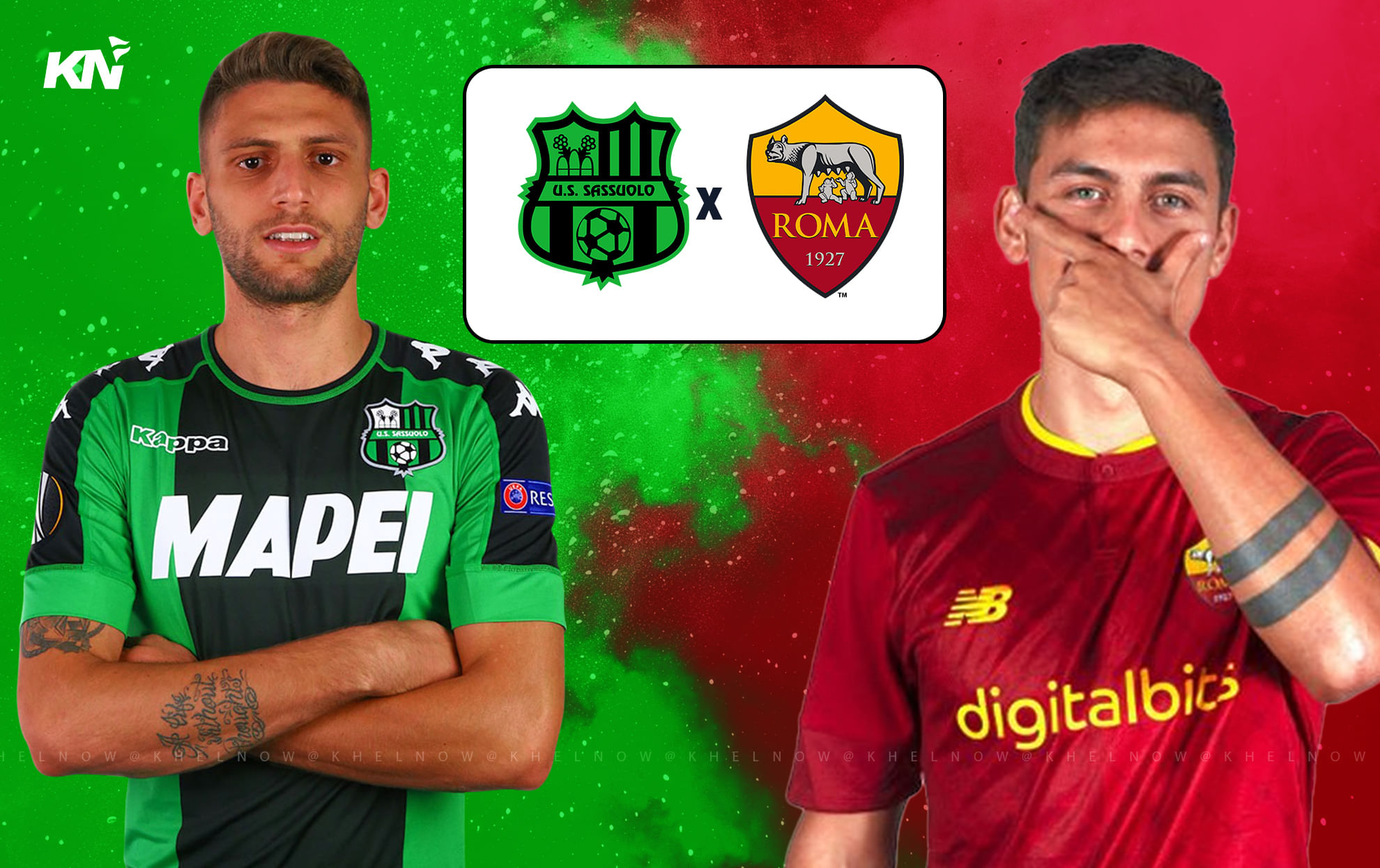 Sassuolo vs AS Roma Preview, prediction, lineups, betting tips & odds | Serie A 2025-26