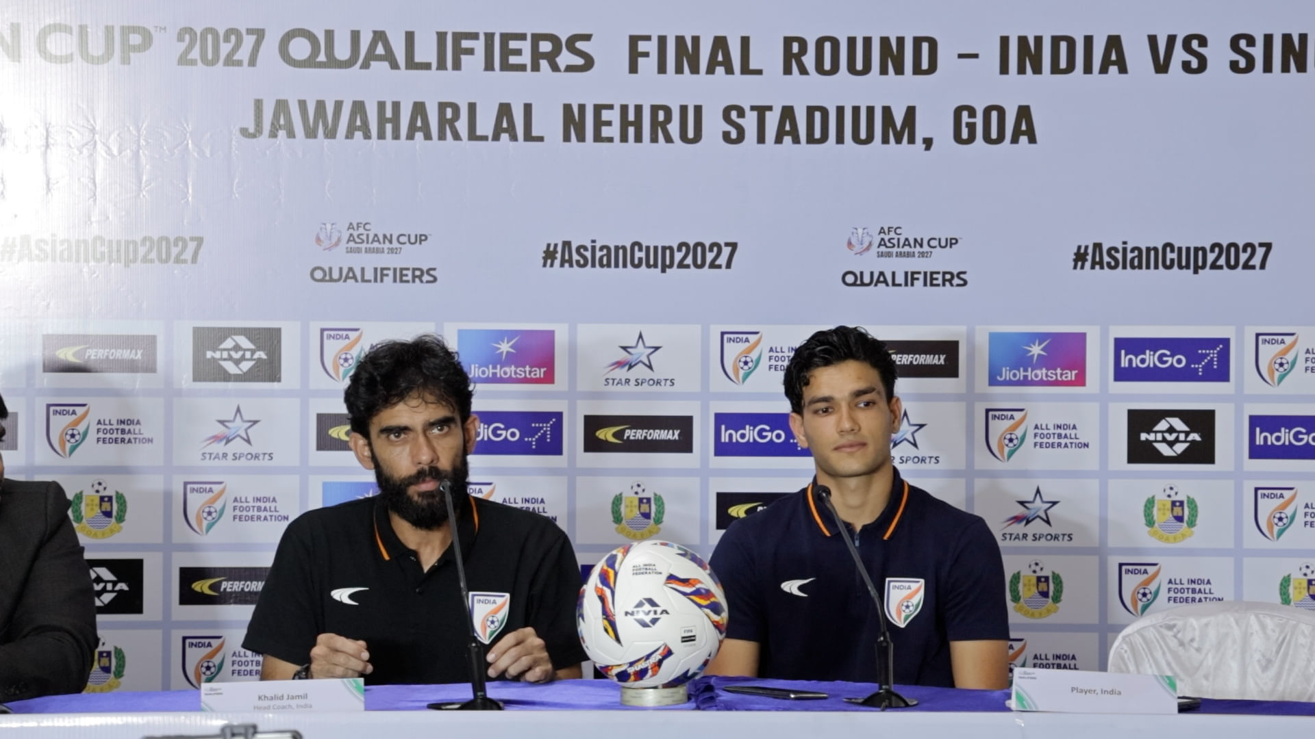 Khalid Jamil calls for positivity ahead of India's crucial AFC Asian Cup qualifier clash against Singapore