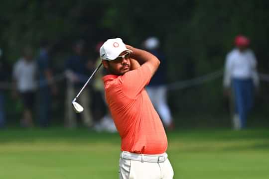 Shubhankar Sharma in DP World India Championship.