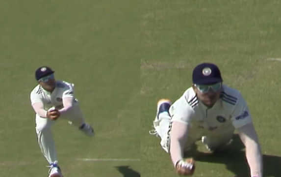 Shubman Gill catch