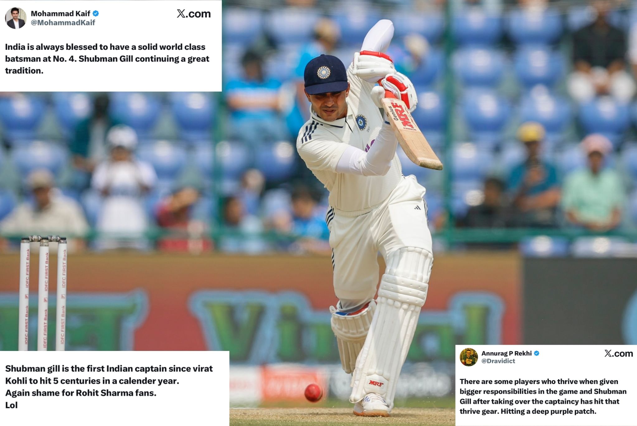 Shubman Gill century