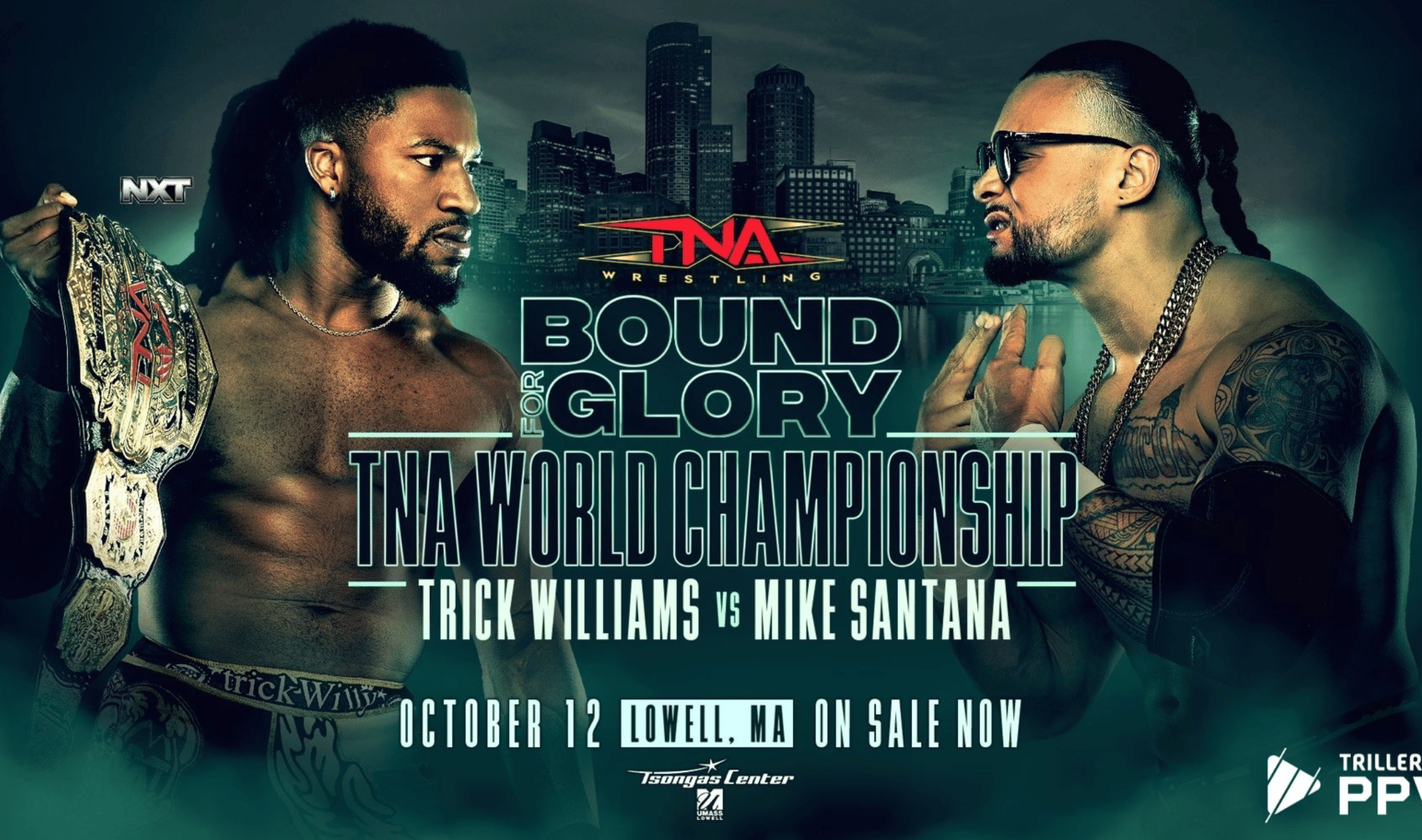 TNA Bound for Glory 2025 - Trick Williams vs Mike Santana