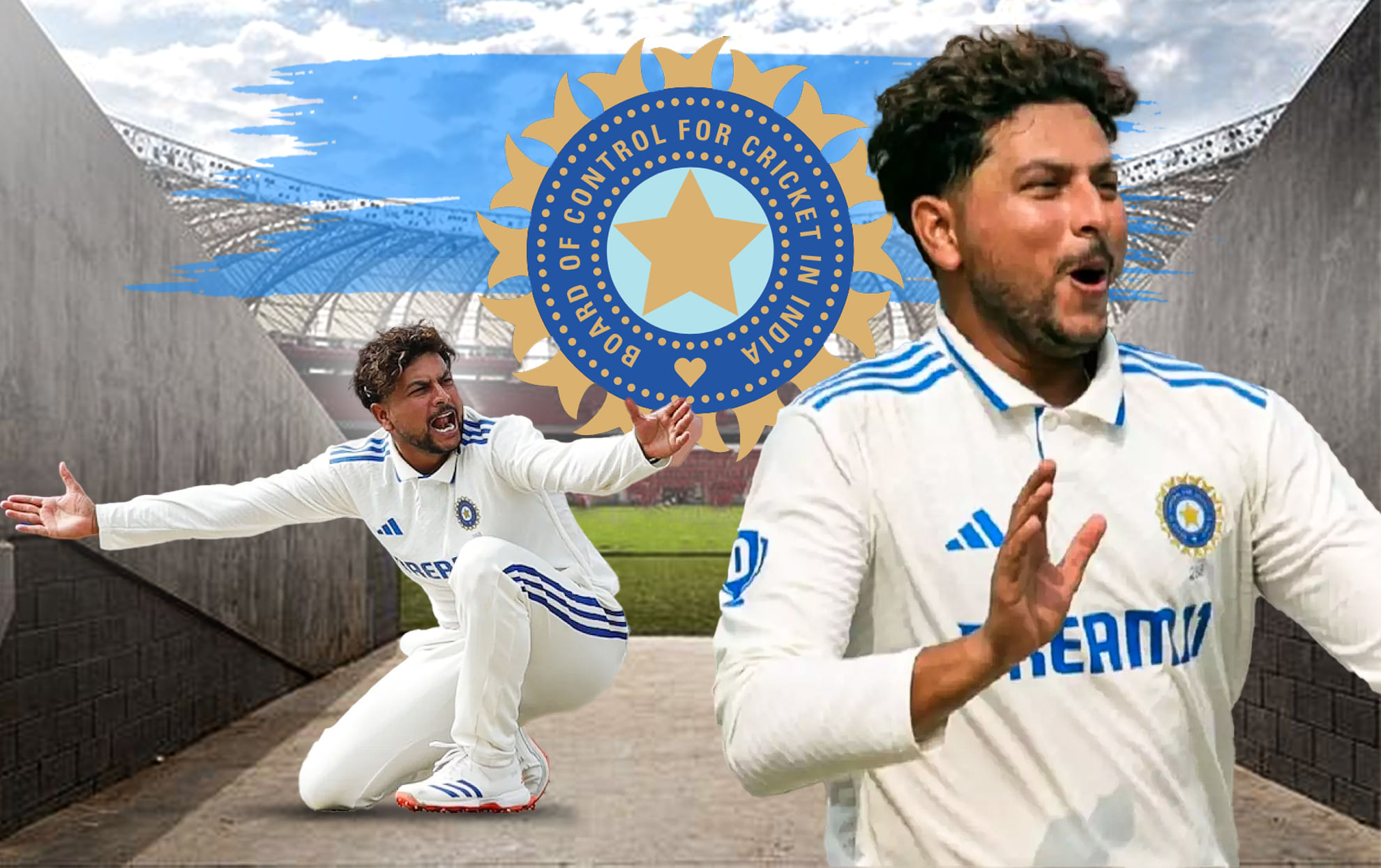 Top 5 best bowling figures by Kuldeep Yadav in test cricket