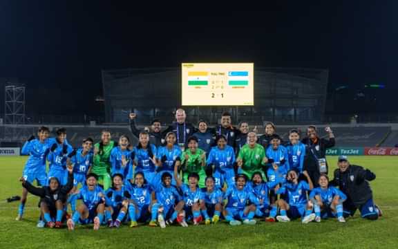 India U17 women beat Uzbekistan 2-1 to seal historic AFC U17 Asian Cup qualification