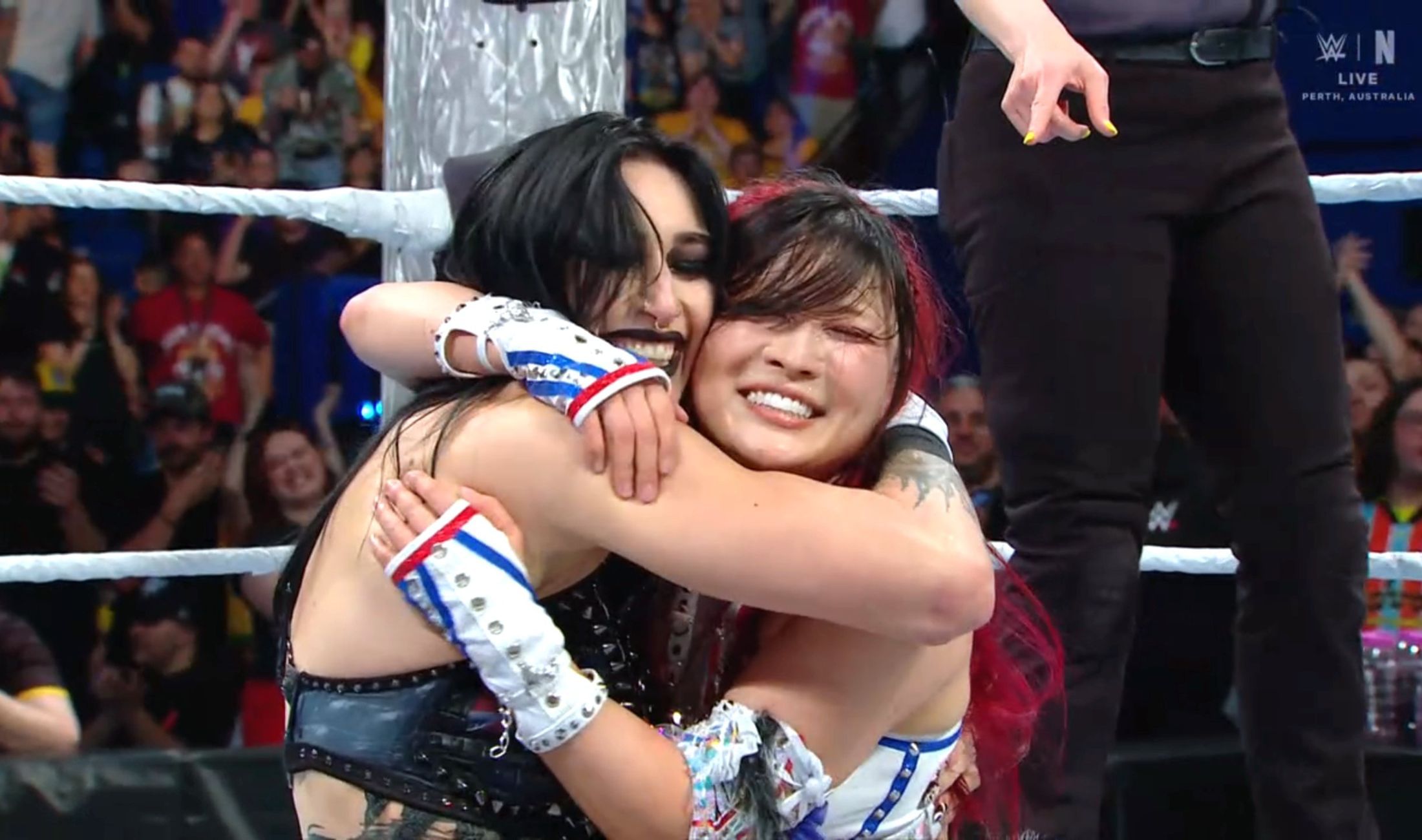 WWE Crown Jewel 2025 result: Rhea Ripley & Iyo Sky beat The Kabuki Warriors in Australia