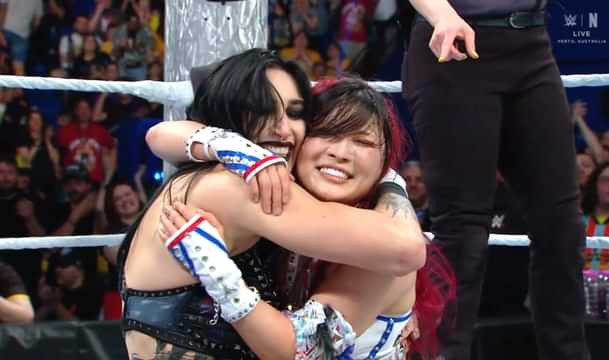 WWE Crown Jewel 2025 result: Rhea Ripley & Iyo Sky beat The Kabuki Warriors in Australia