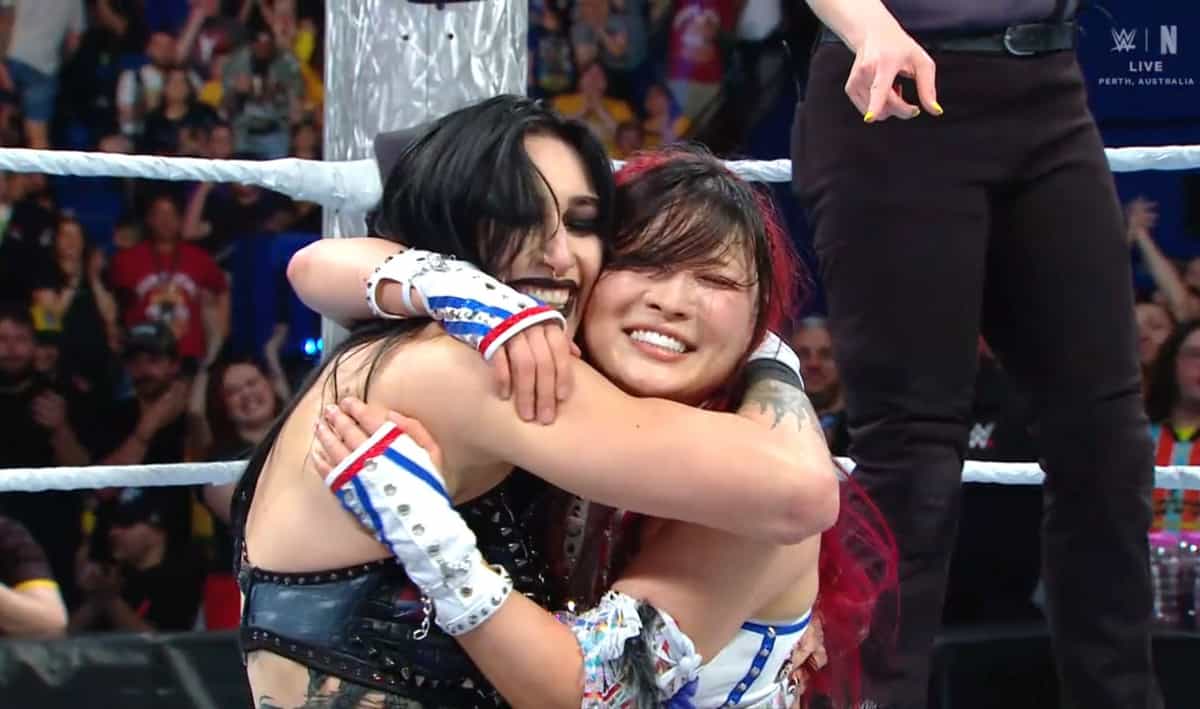 WWE Crown Jewel 2025 result: Rhea Ripley & Iyo Sky beat The Kabuki Warriors in Australia