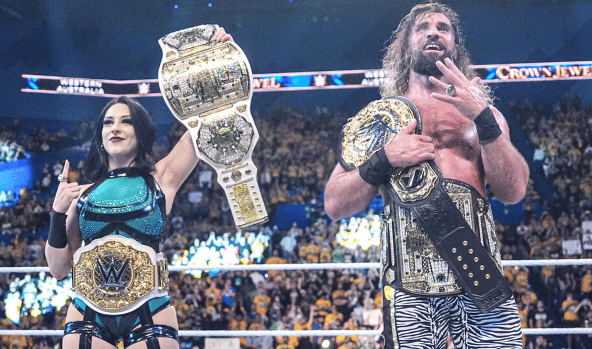 WWE Crown Jewel 2025 Results - Seth Rollins & Stephanie Vaquer Raw
