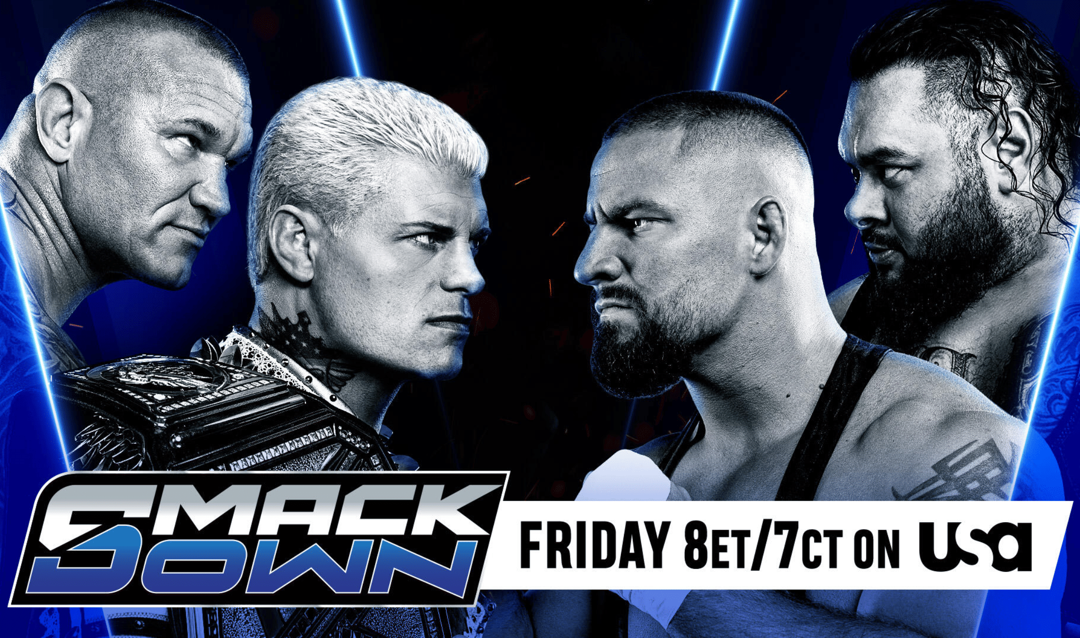 WWE SmackDown October 3 - Cody Rhodes, Randy Orton, Bron Breakker & Bronson Reed