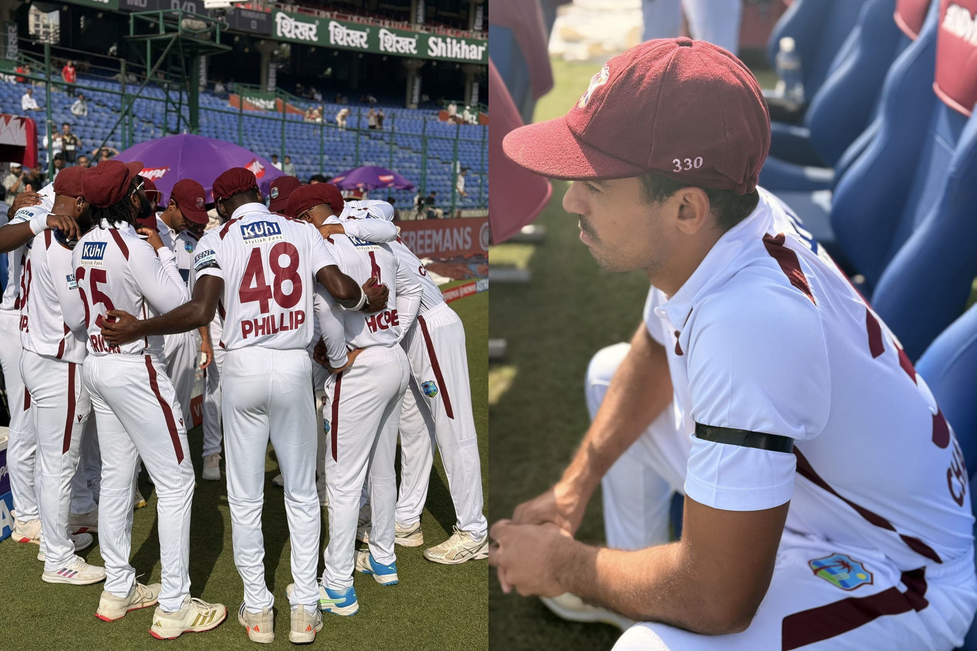 West Indies blackarm bands