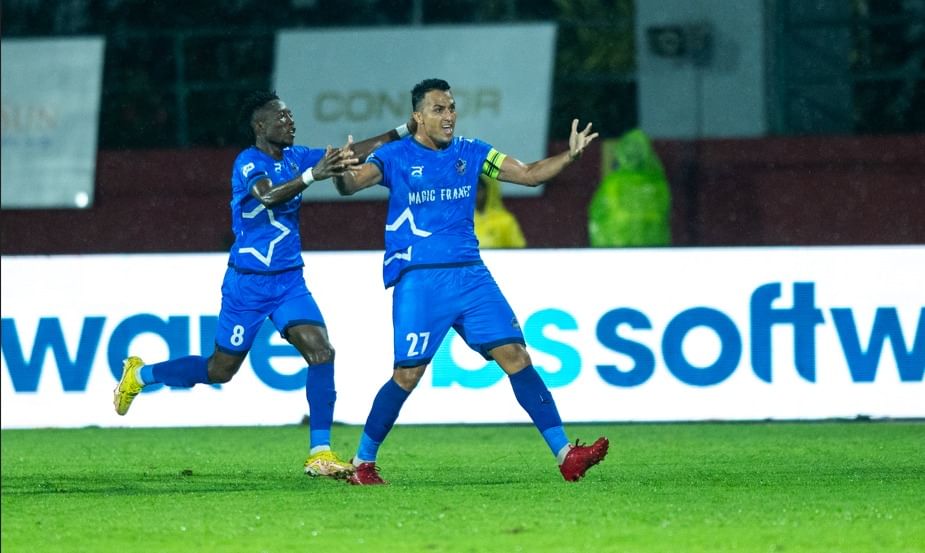 Thrissur Magic FC script history taming  Kombans 0-1 at their fortress in Super League Kerala