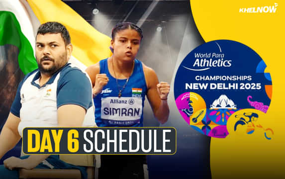 World Para Athletics Championships 2025: Updated India schedule for Day 6, October 2