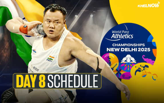 World Para Athletics Championships 2025: Updated India schedule for Day 8, October 4