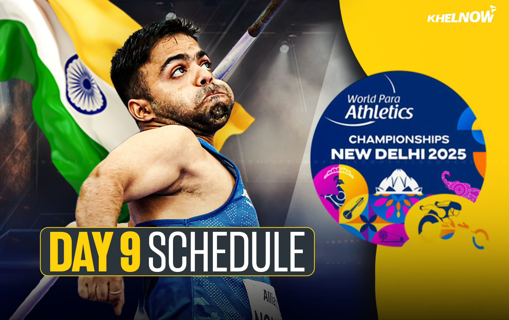 World Para Athletics Championships 2025: Updated India schedule for Day 9, October 5