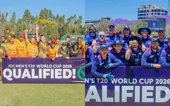 Zimbabwe & Namibia qualify for ICC T20 World Cup 2026 in India and Sri Lanka