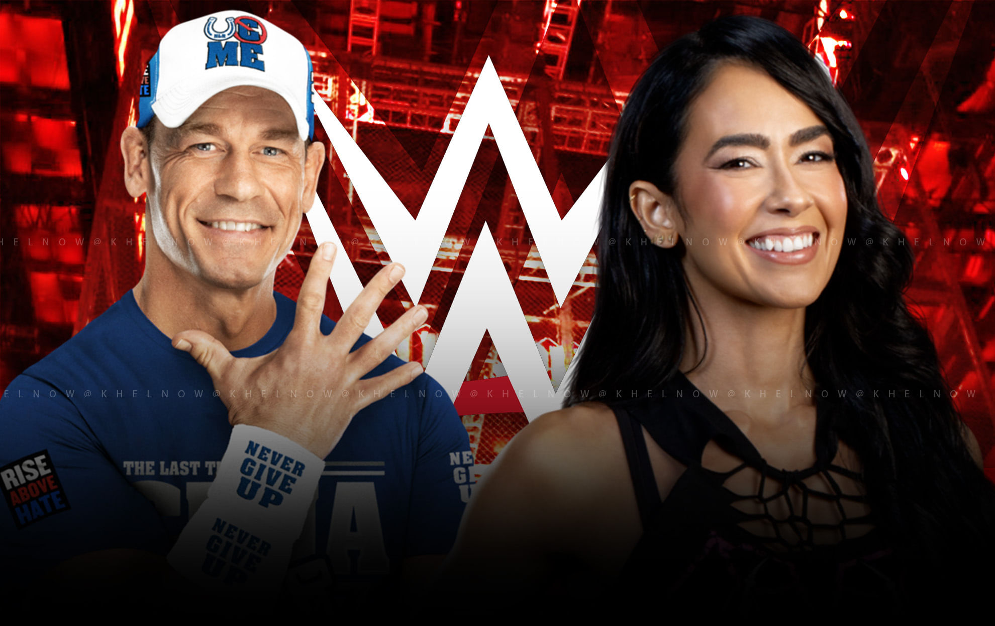 John Cena & AJ Lee WWE