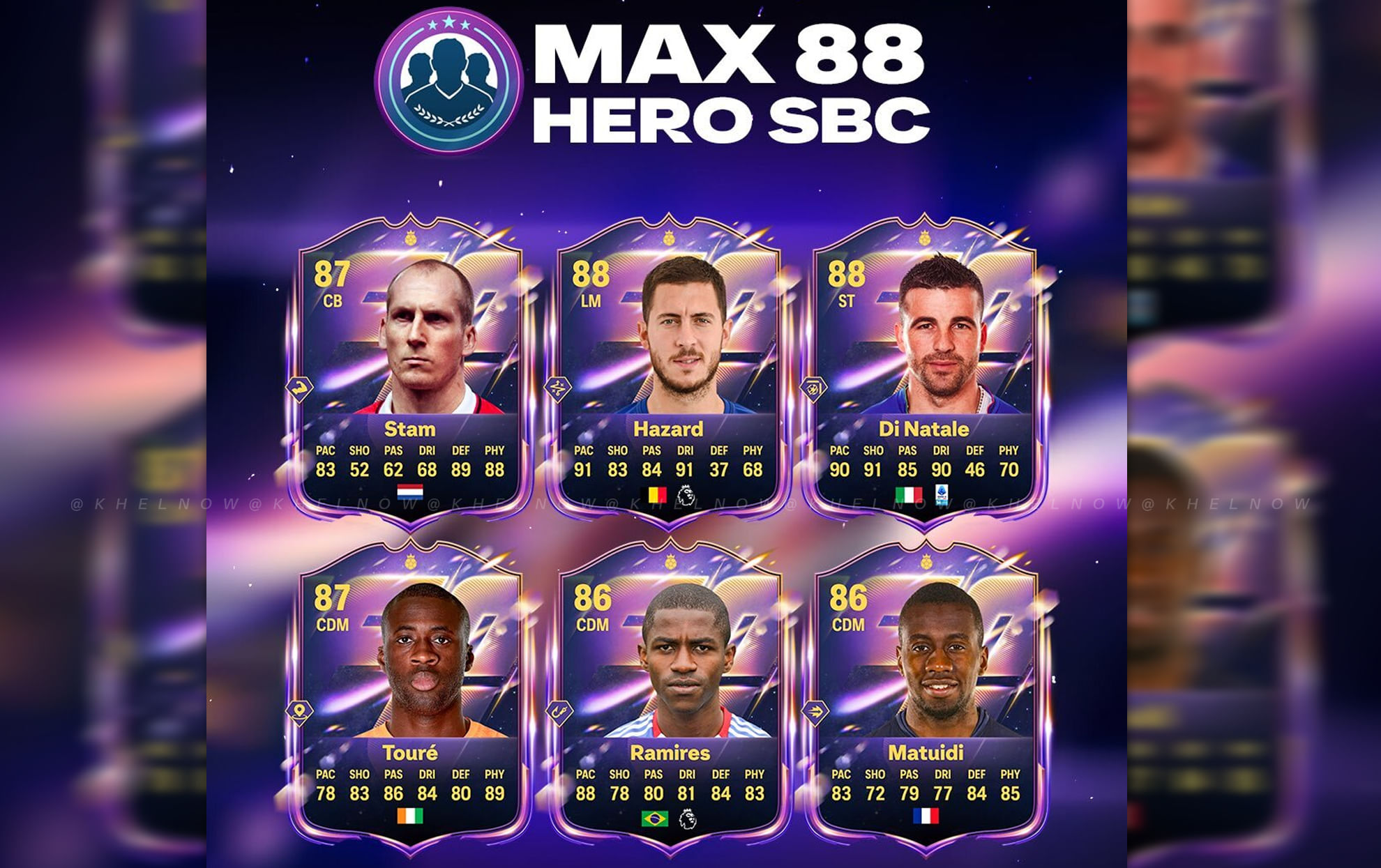 Max 88 Base Hero Upgrade SBC