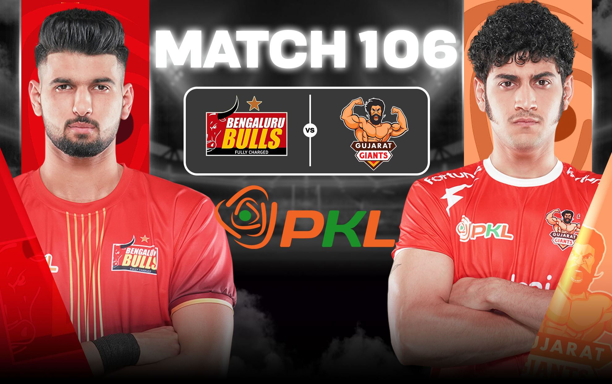 PKL 12: Bengaluru Bulls vs Gujarat Giants prediction, possible starting 7, head-to-head & free live stream