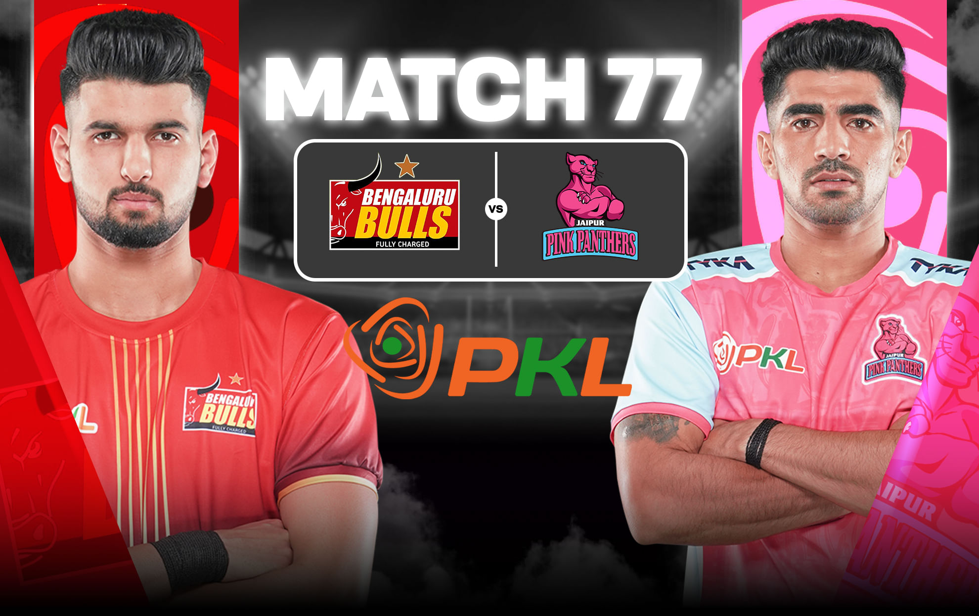 PKL 12: Bengaluru Bulls vs Jaipur Pink Panthers prediction, possible starting 7, head-to-head & free live stream