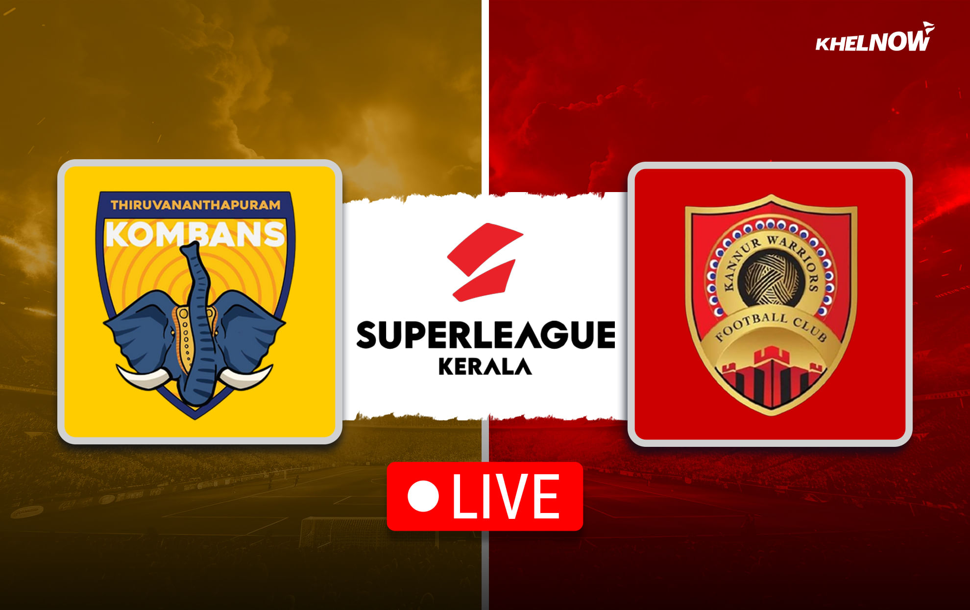 Thiruvananthapuram Kombans FC vs Kannur Warriors live streaming: Super League Kerala 2025 live updates