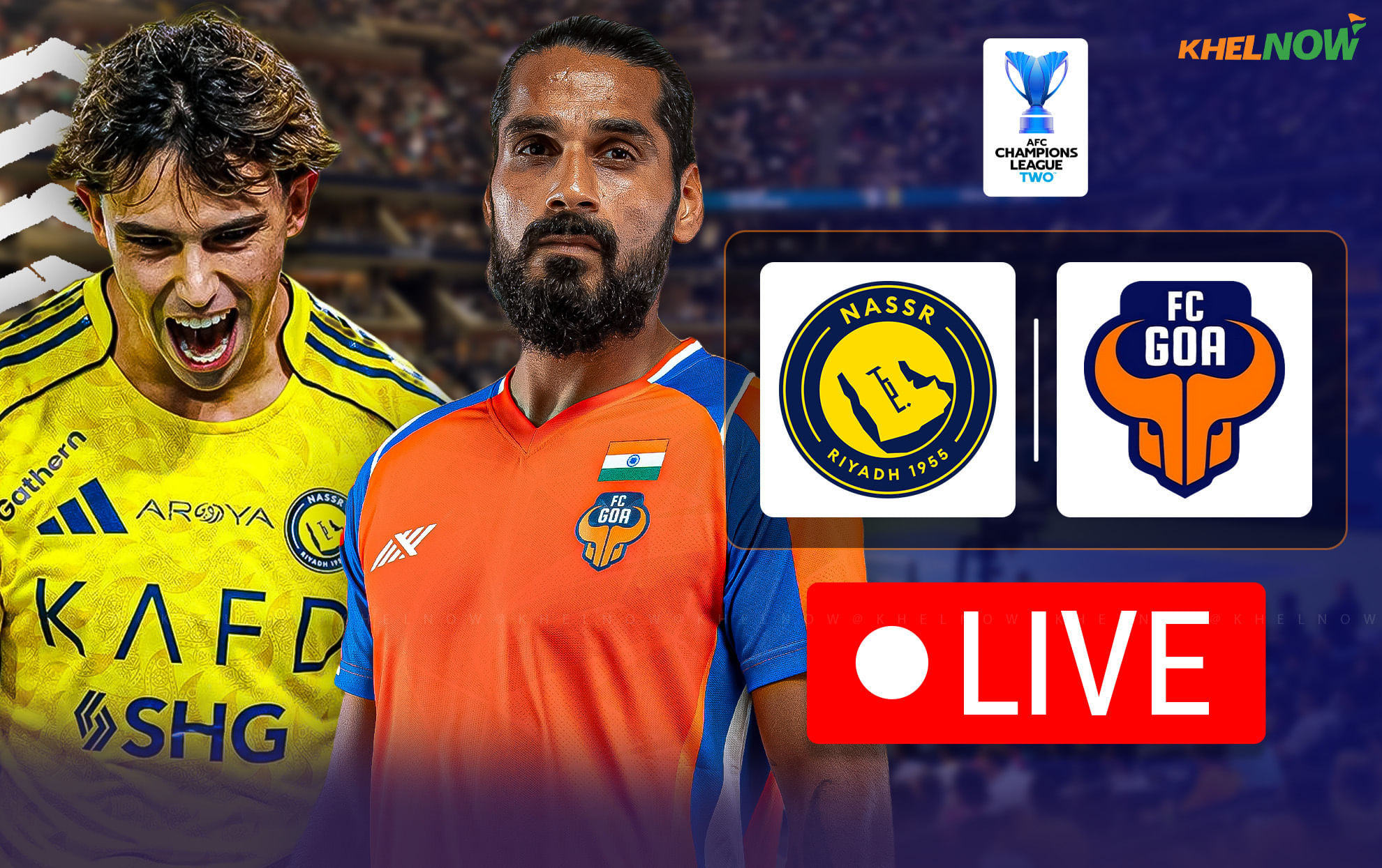 Al Nassr vs FC Goa Live: Follow AFC Champions League Two Live Updates