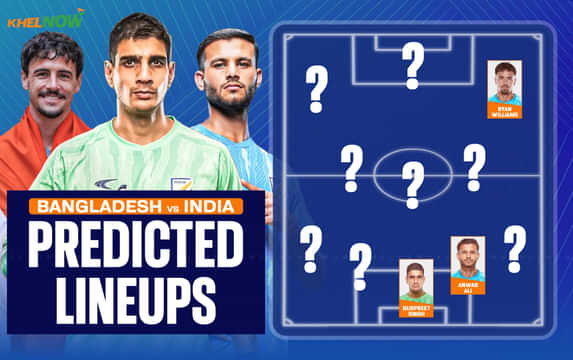 What should be ideal line-up of Indian football team against Bangladesh in AFC Asian Cup 2027 qualification?