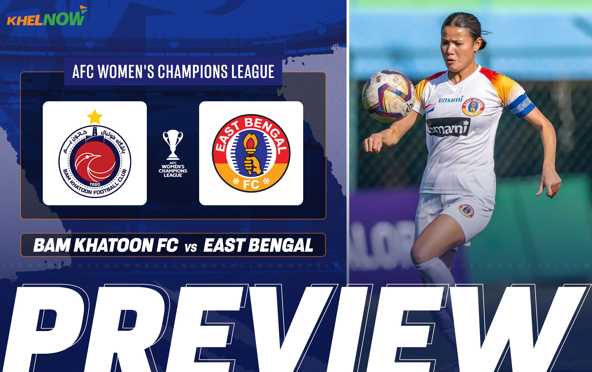East Bengal FC to start AFC Women's Champions League campaign against Iran's Bam Khatoon