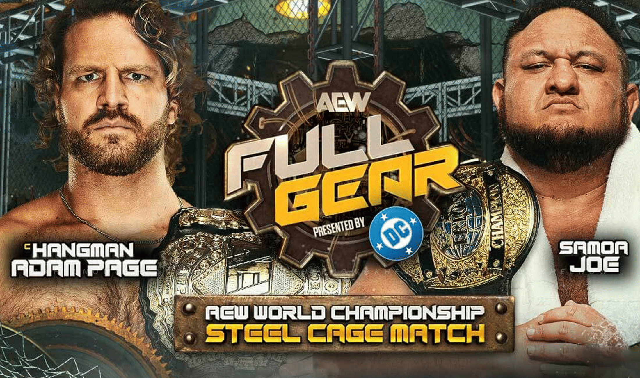 AEW Full Gear 2025 Adam Page vs Samoa Joe