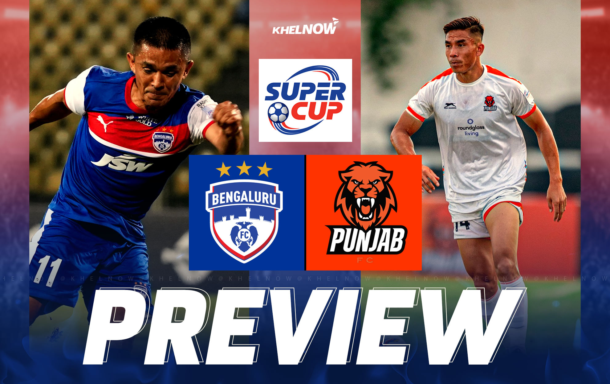 Bengaluru FC & Punjab FC to clash for semi-final berth in Super Cup 2025