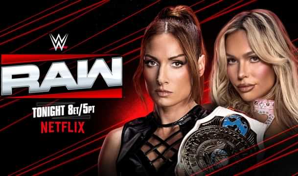Becky Lynch vs. Maxxine Dupri Women’s Intercontinental Championship Match WWE RAW