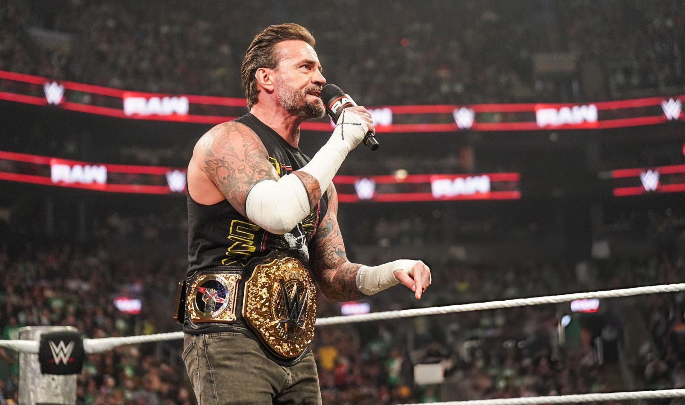 CM Punk WWE RAW World Heavyweight Championship