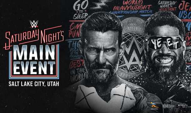 CM Punk vs Jey Uso at WWE Saturday Night's Main Event