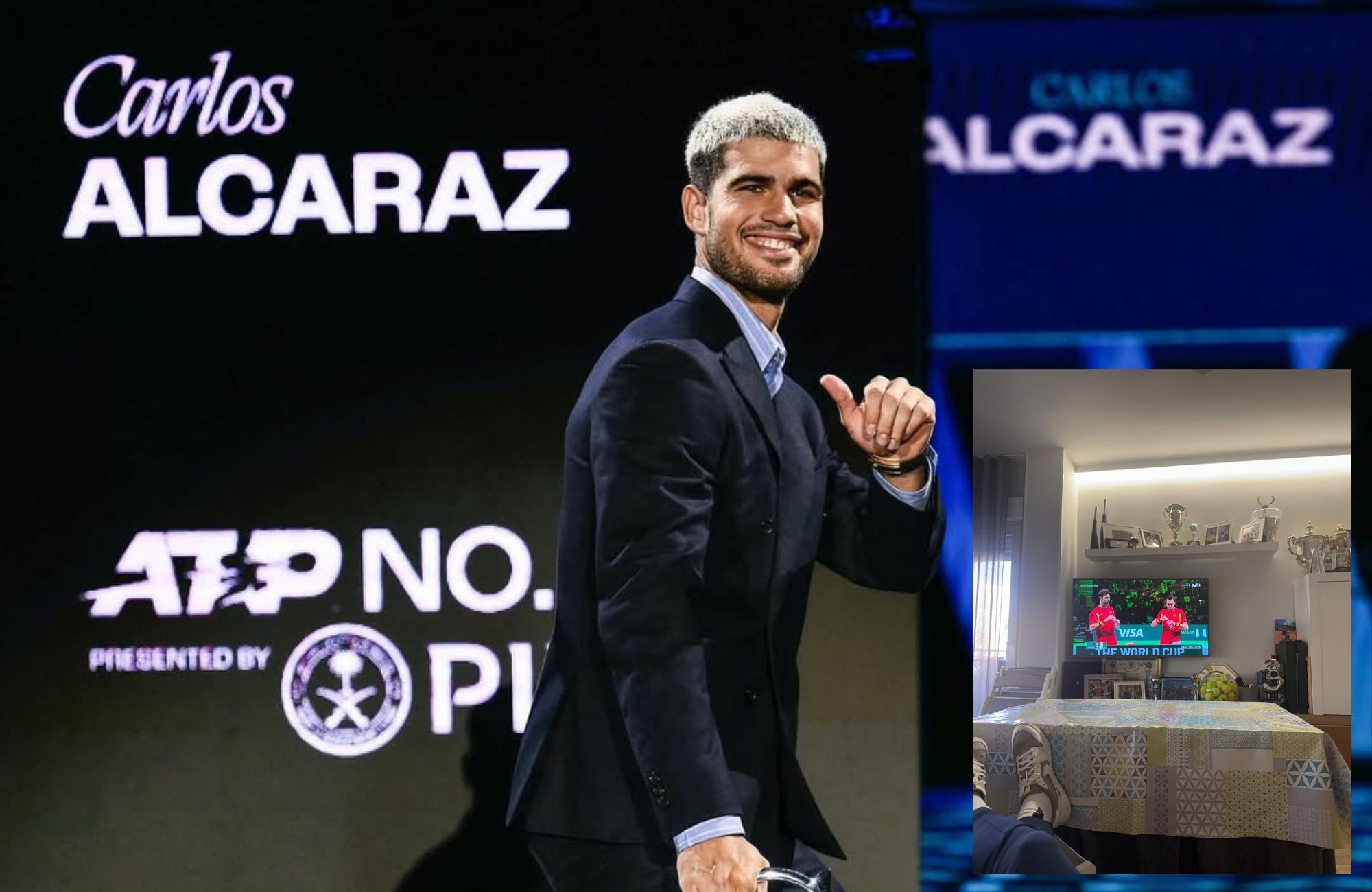 No space left! IKEA offers Carlos Alcaraz second bookshelf for his expanding trophy collection