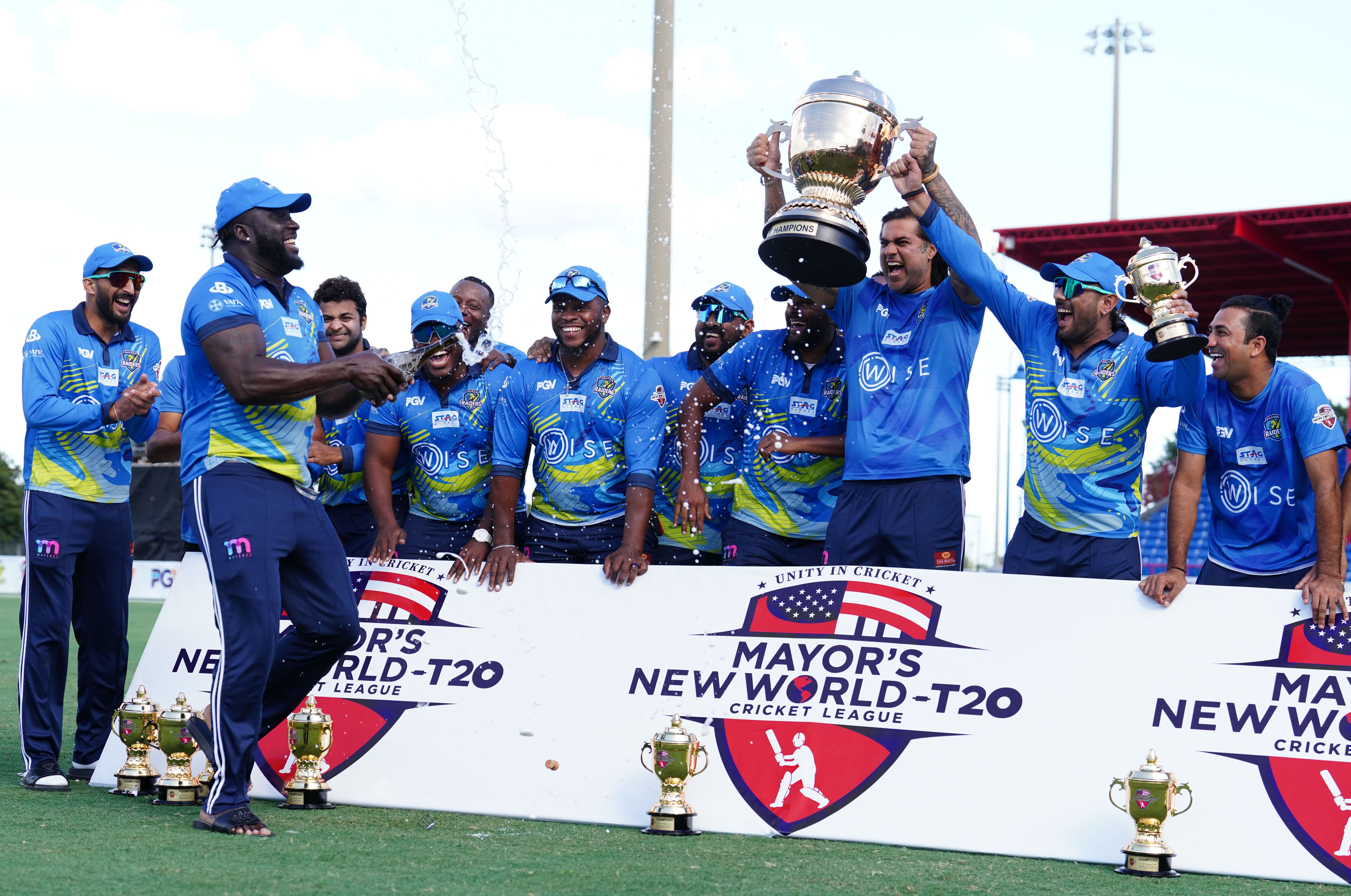 Chicago Raiders wins the Mayors New World T20