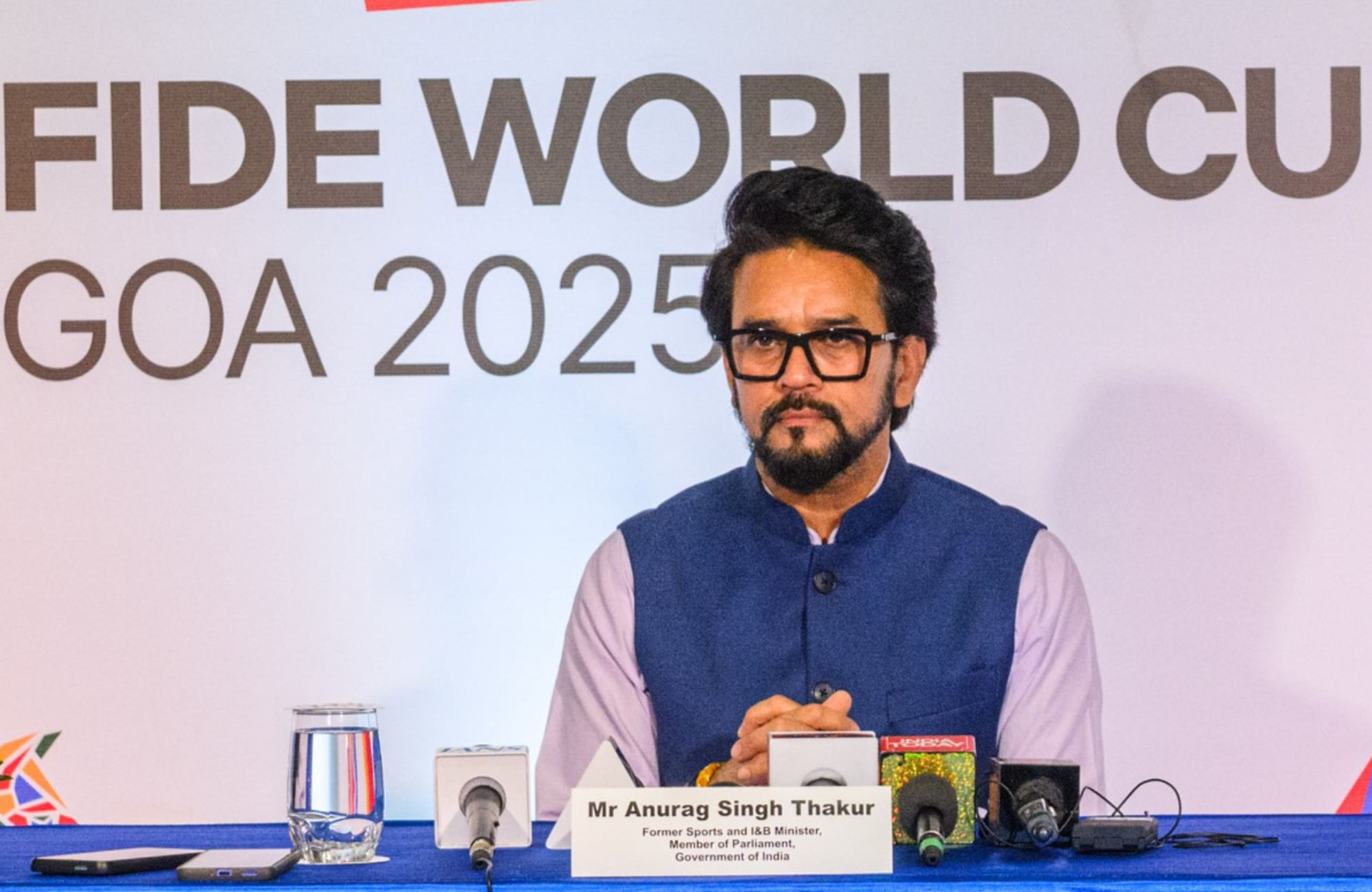 Anurag Thakur Fide World Cup 2025
