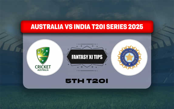 AUS vs IND Dream11 Prediction, Dream11 Playing XI, Today Match 5th T20I, Australia vs India T20I series 2025