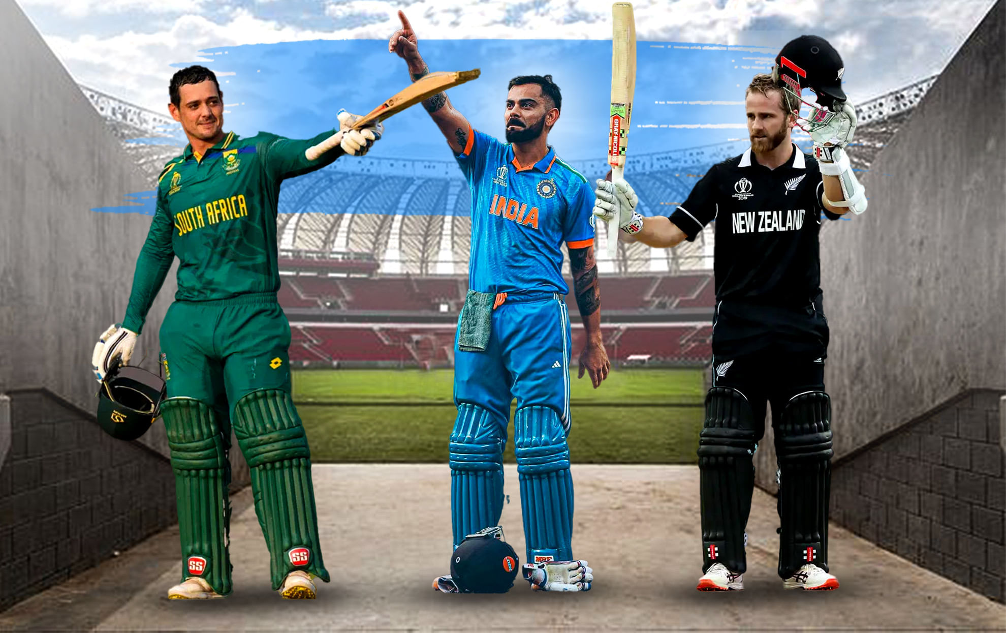 Top 6 batsmen fastest to 7000 runs in ODI cricket