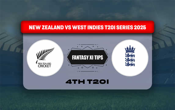 NZ vs WI Dream11 Prediction, Dream11 Playing XI, Today Match 4th T20I, New Zealand vs West Indies T20I series 2025