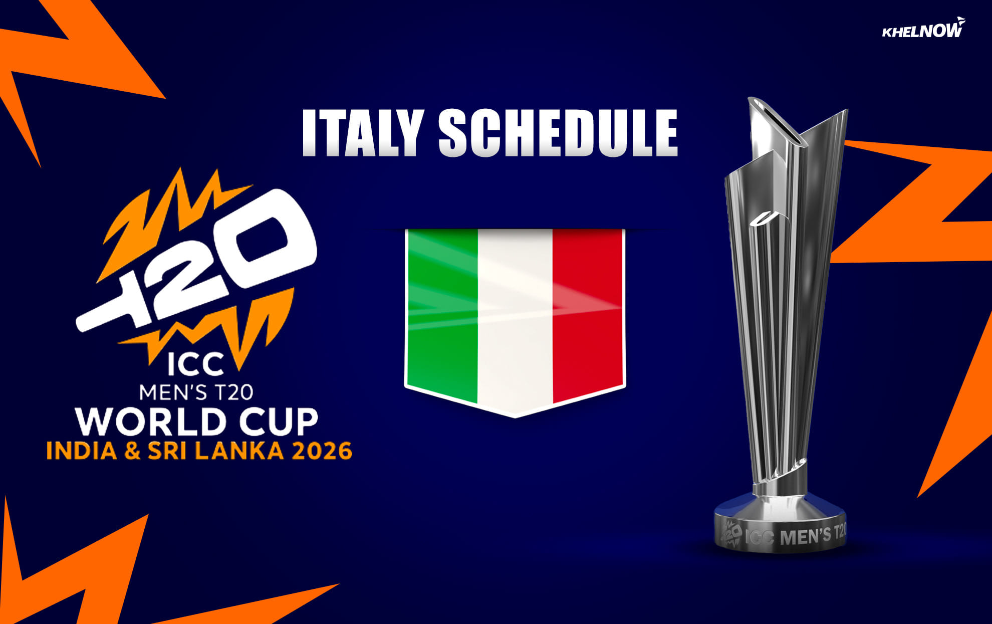 Italy Schedule for ICC T20 World Cup 2026, Fixtures, Dates, Venues