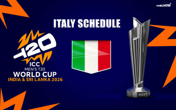 Italy Schedule for ICC T20 World Cup 2026, Fixtures, Dates, Venues