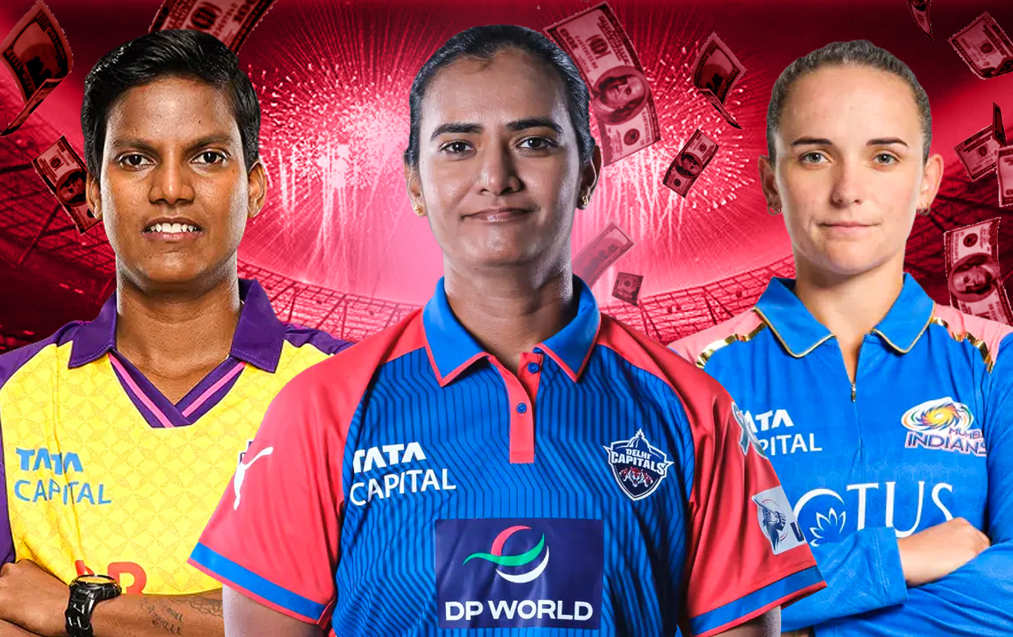 Top 5 most expensive buys at WPL 2026 mega auction