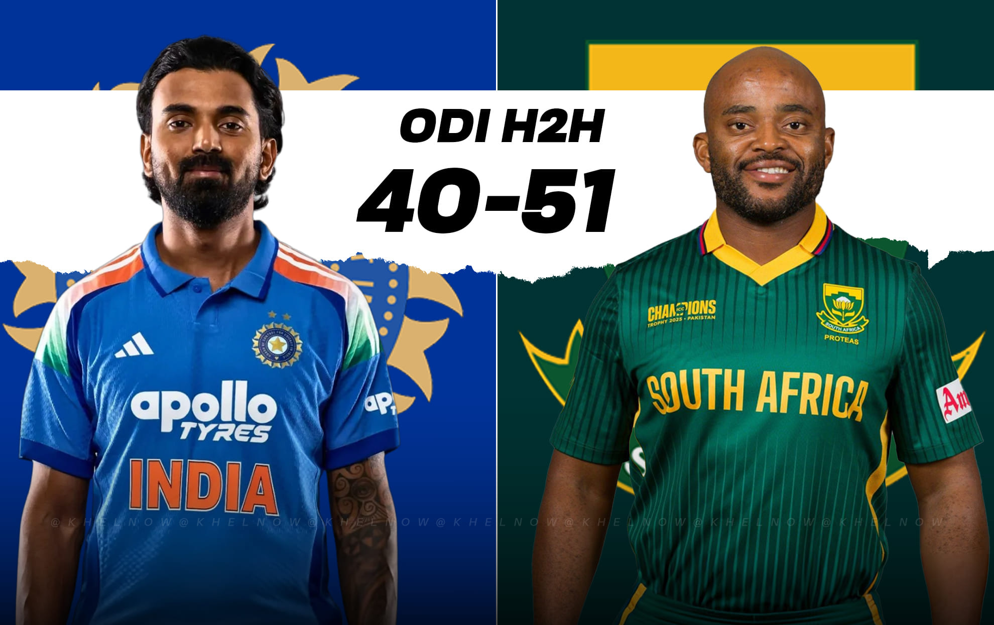 IND vs SA: Head to head records in ODI cricket
