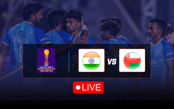 India vs Oman Live Updates, FIH Hockey Men's Junior World Cup 2025